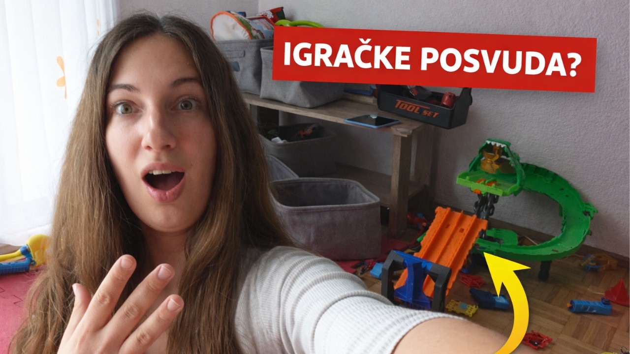 Kako Organiziram Igračke U Malom Stanu (Bez Stresa)