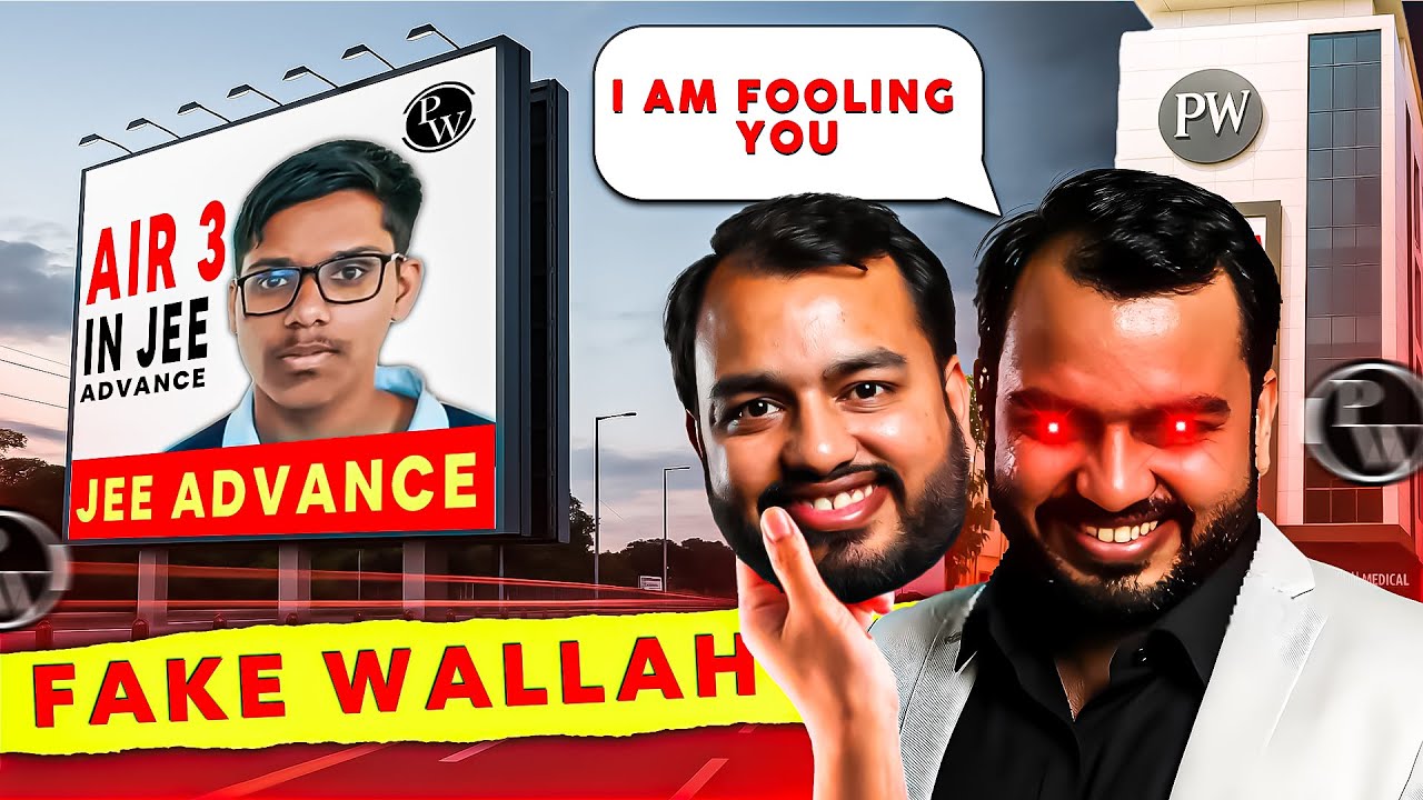 JEE Coaching Mafia : How Big EdTechs Are Emotionally Fooling You @PhysicsWallah