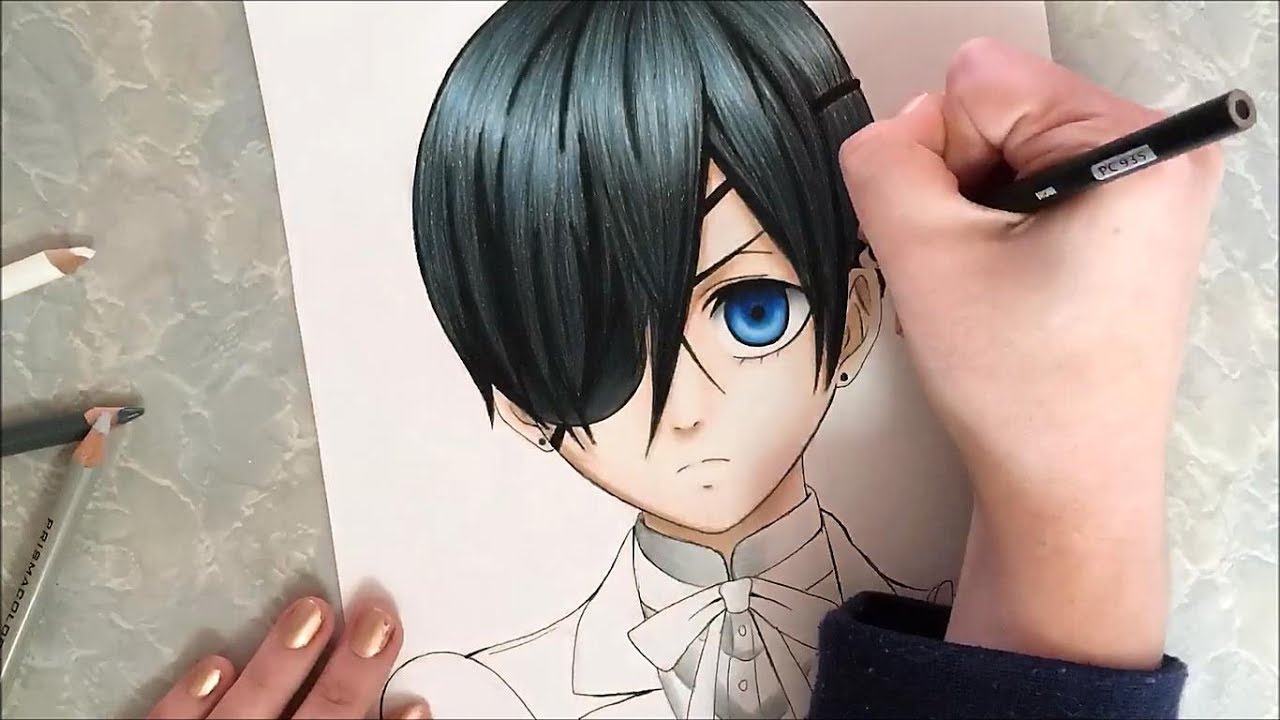 Ciel Phantomhive Speed Drawing (Black Butler)