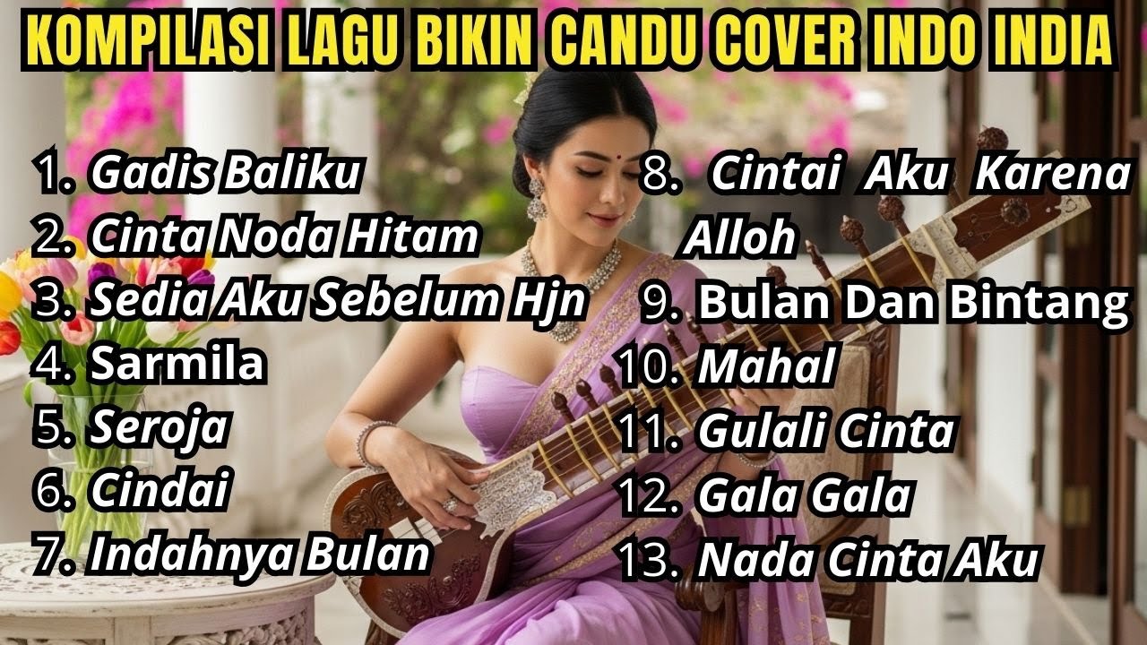 Kumpulan Lagu Dangdut - TERBAIK DAN TERLARIS  - Bikin Candu Cover India By Alunan Nada Cover AI