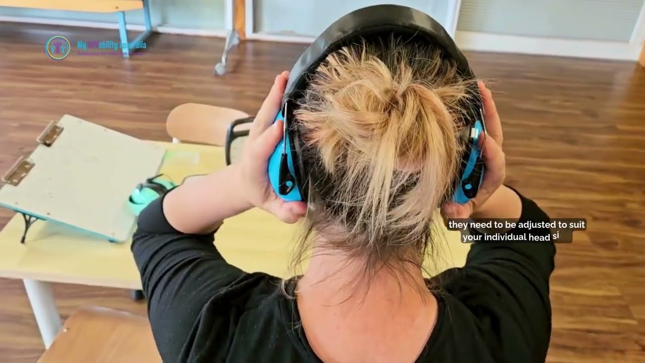 How to adjust Ear Defender Ear Muffs Noise Protection Headphones