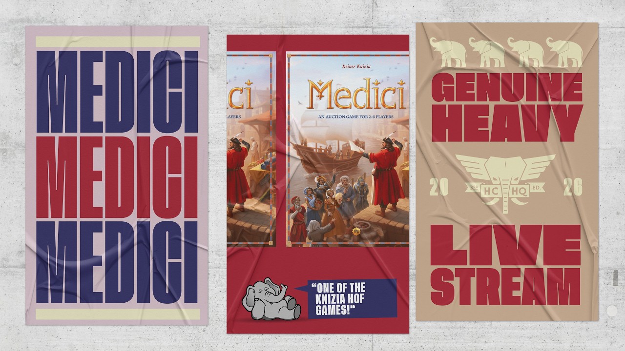 Medici &mdash; обучение на 6 игроков, летсплей и круглый стол от Heavy Cardboard