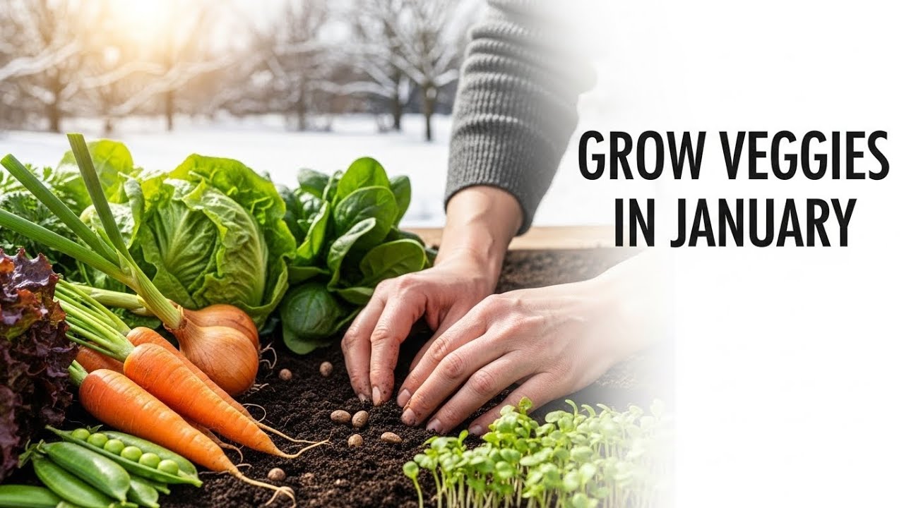 Овощи для выращивания в США в январе 🌱 Руководство по зимнему садоводству