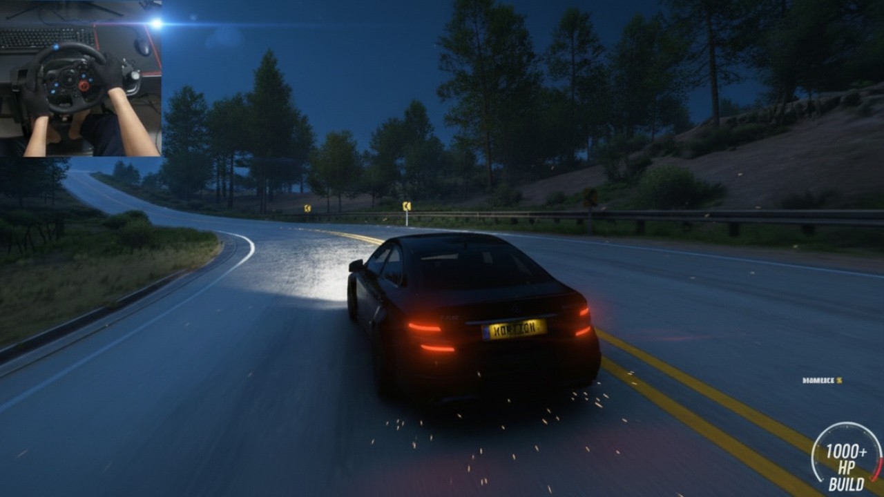 I built a monster: Mercedes tuning in FH5 to 1000+ horsepower!