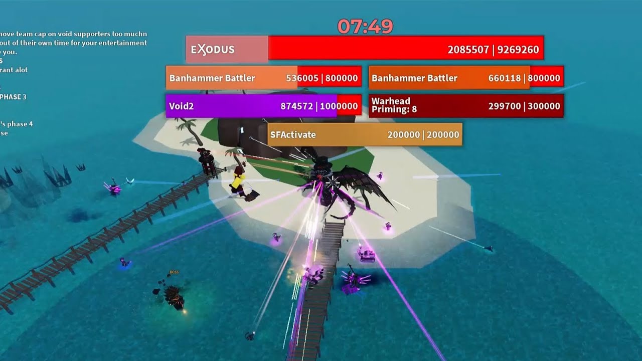 [TBBF] Exodus event 1 nearly unedited footage