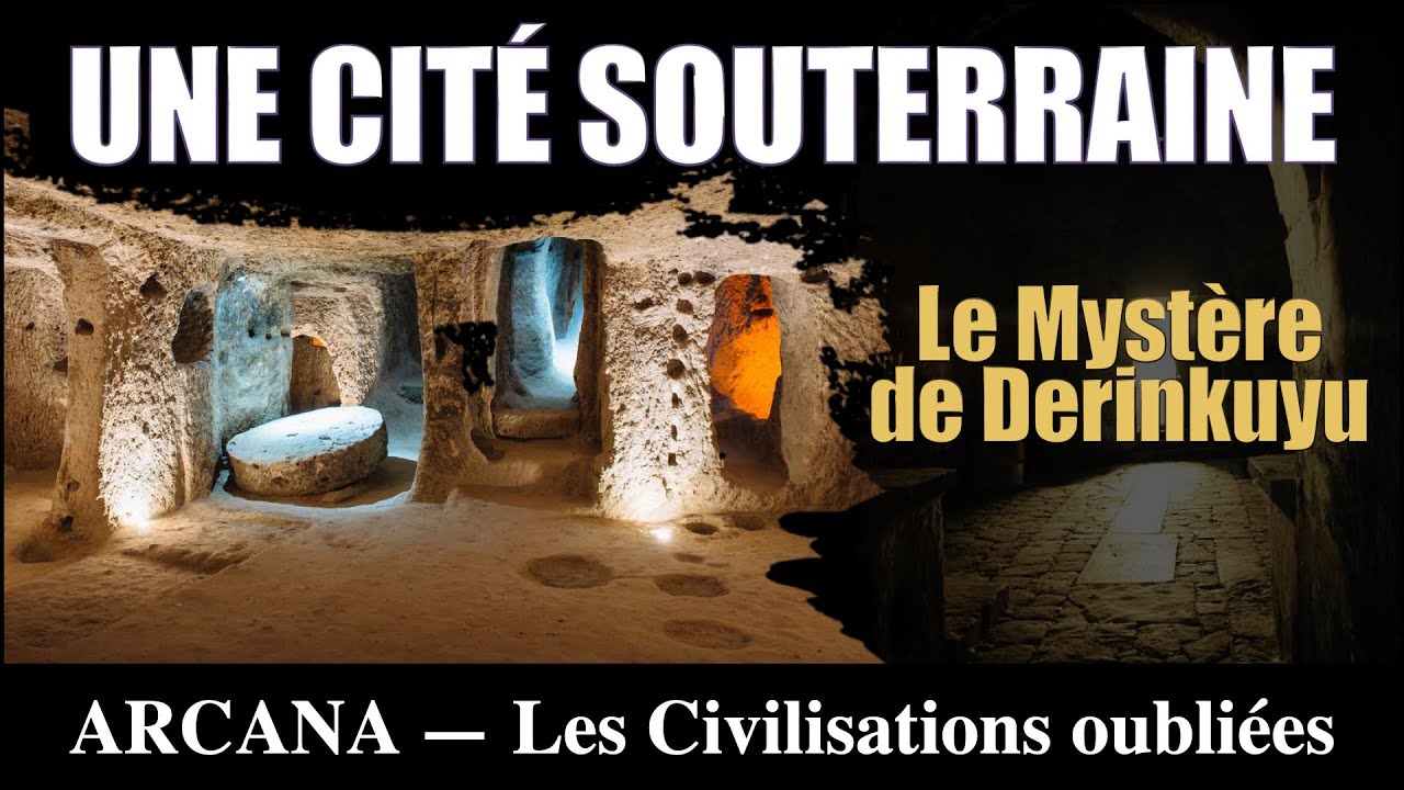 Derinkuyu : La cit&eacute; souterraine de Cappadoce - Les Civilisations oubli&eacute;es