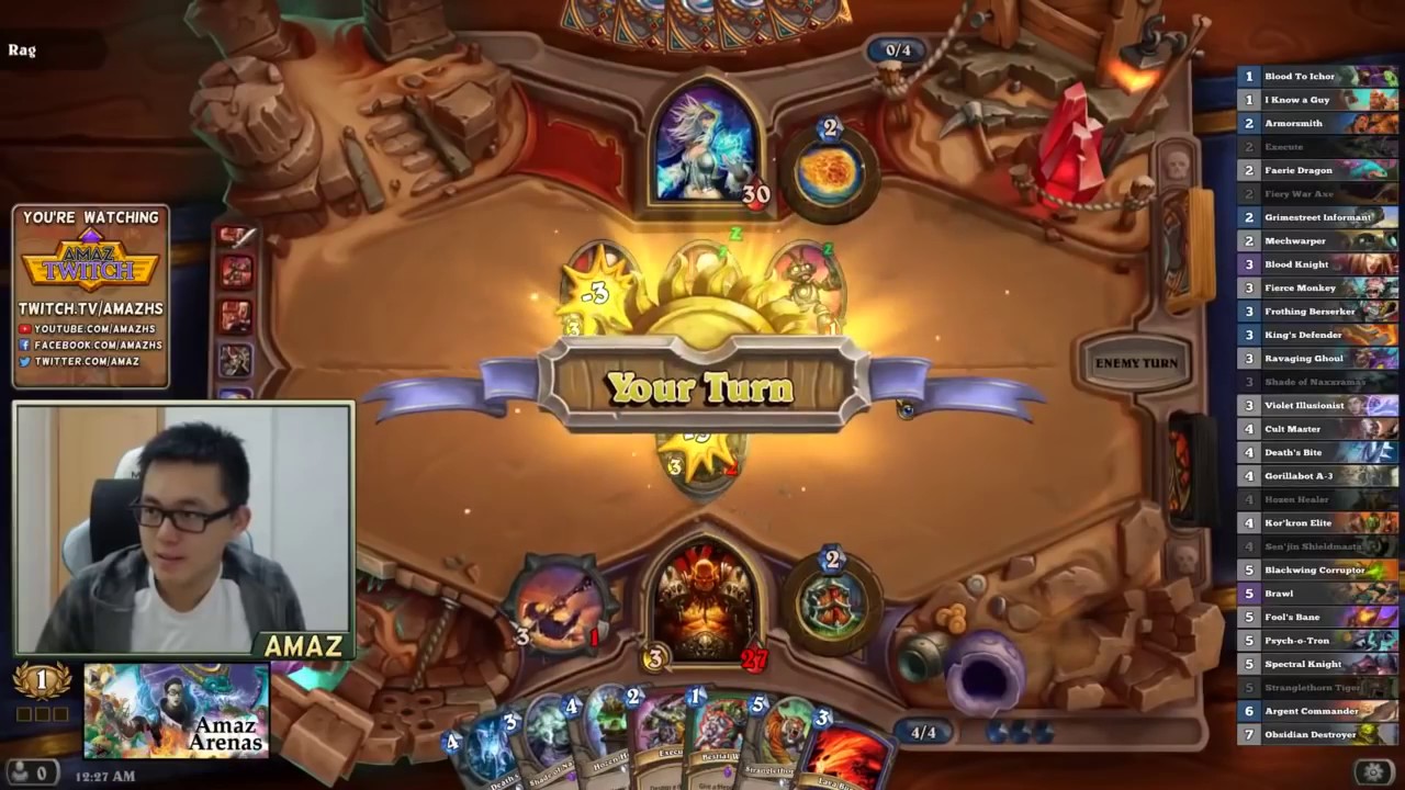 Amaz 12 wins Arena with Warrior This Deck is INSANE! OK!