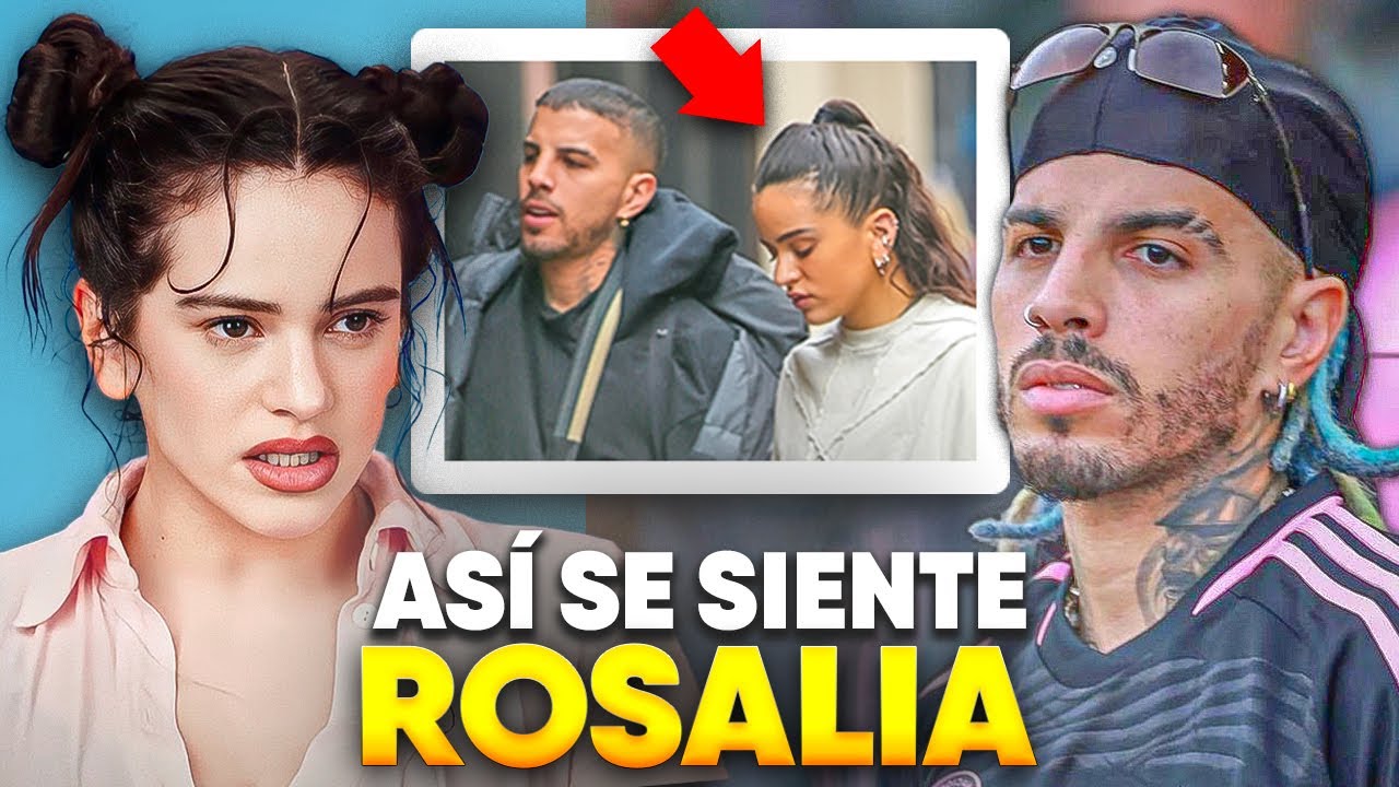 Así Reaccionó Rosalía al enterarse del engaño de Rauw Alejandro, la Motomami Revela Todo