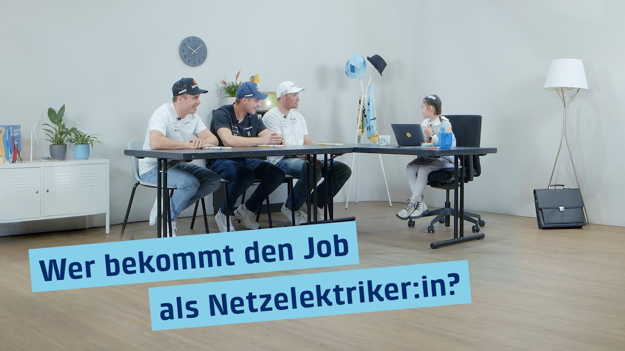 Kleine Chefs grosse Fragen mit Marco Odermatt, Daniel Yule, Gino Caviezel I WC Wengen 2025 I BKW