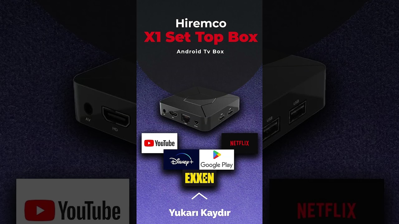 Hiremco X1 Set Top Box Android Tv Box
