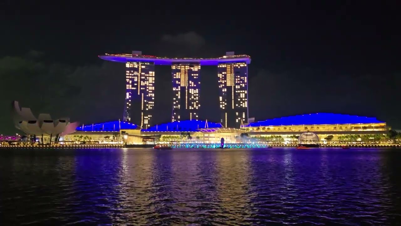 Marina Bay sands light show