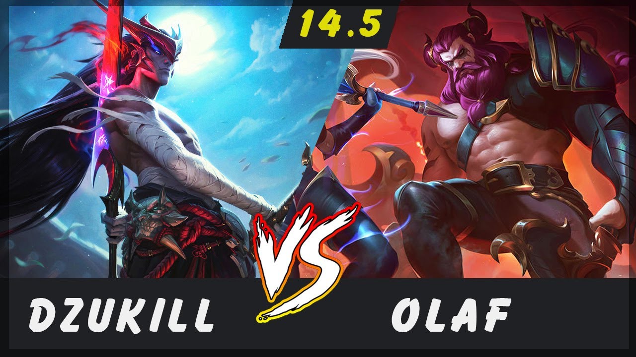 Dzukill - Yone vs Olaf TOP Patch 14.5 - Yone Gameplay
