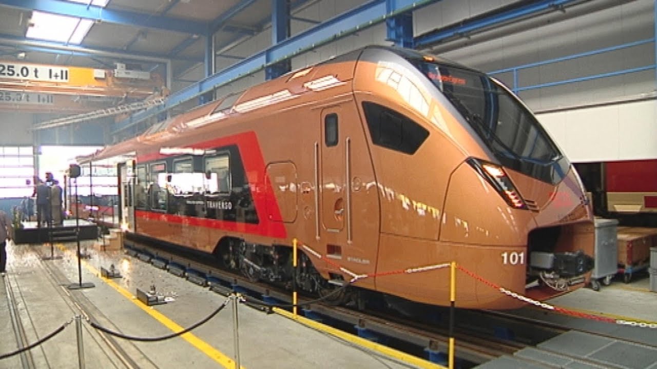 Der neue Voralpen-Express feiert sein Roll-out
