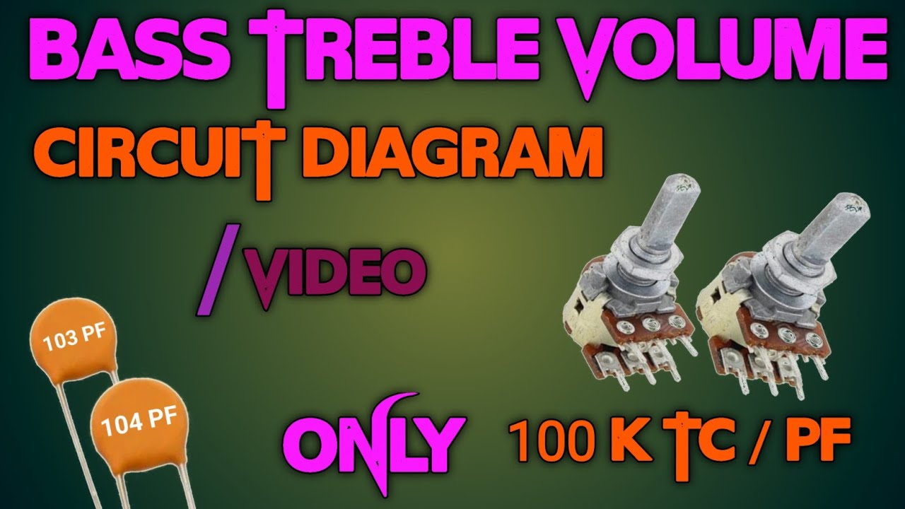 6283 অডিও বোর্ড এর voluam- bass-  travel connection /how to connection bass travel connection