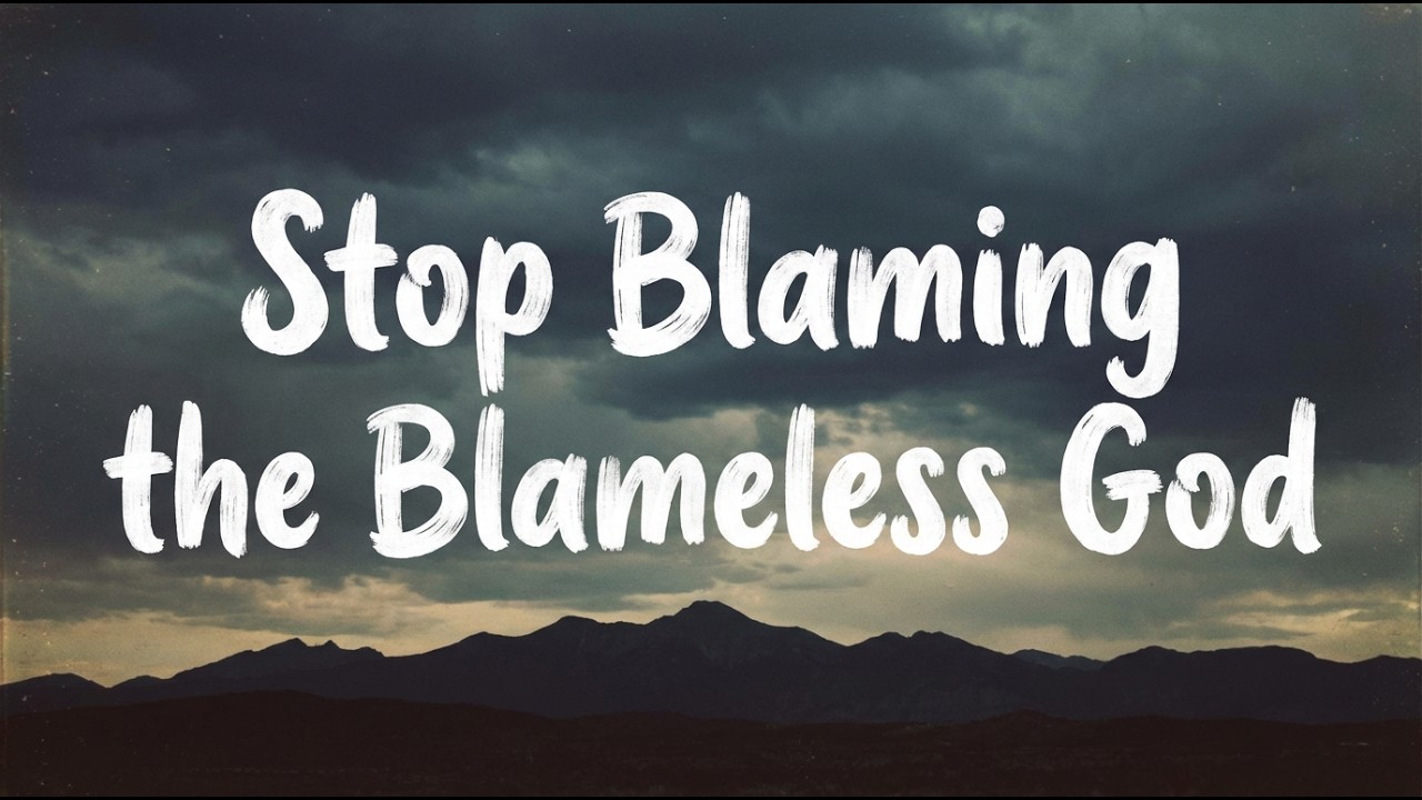 Stop Blaming the Blameless God- Apostle Joseph Ramkissoon / The Final Hour Ministries