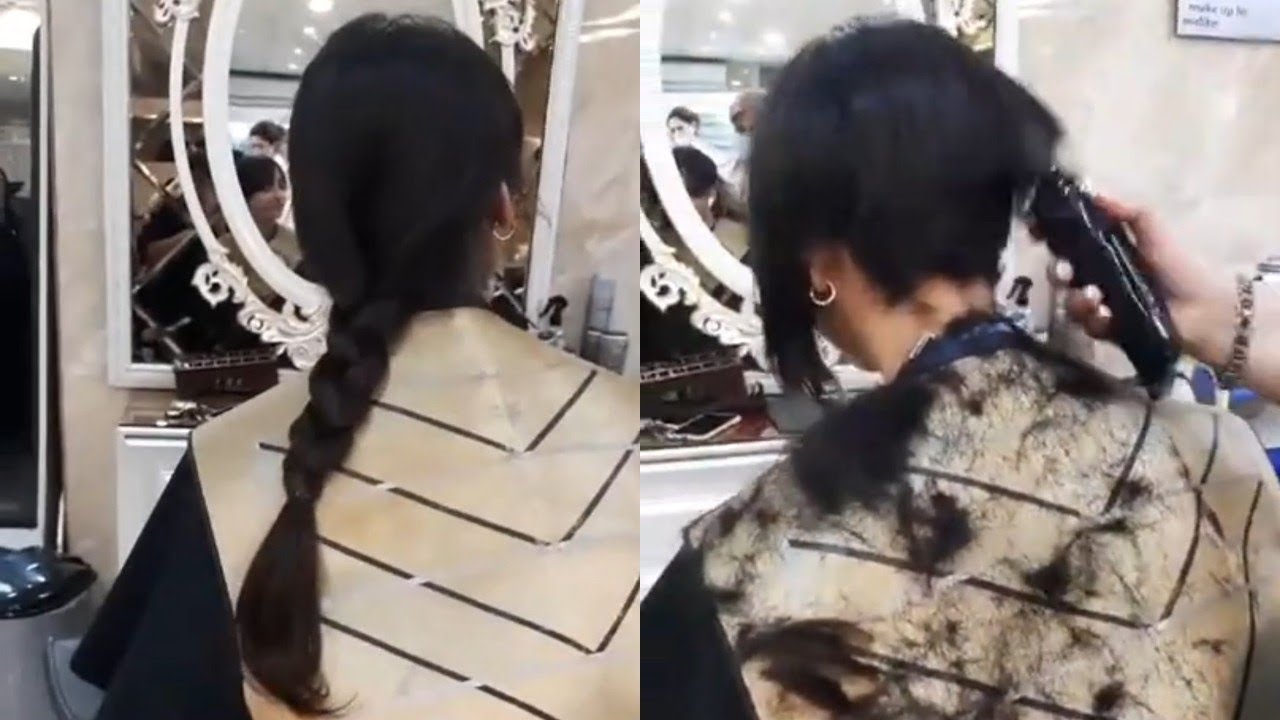 Extreme short haircut for girl | Boy haircut for cute girl