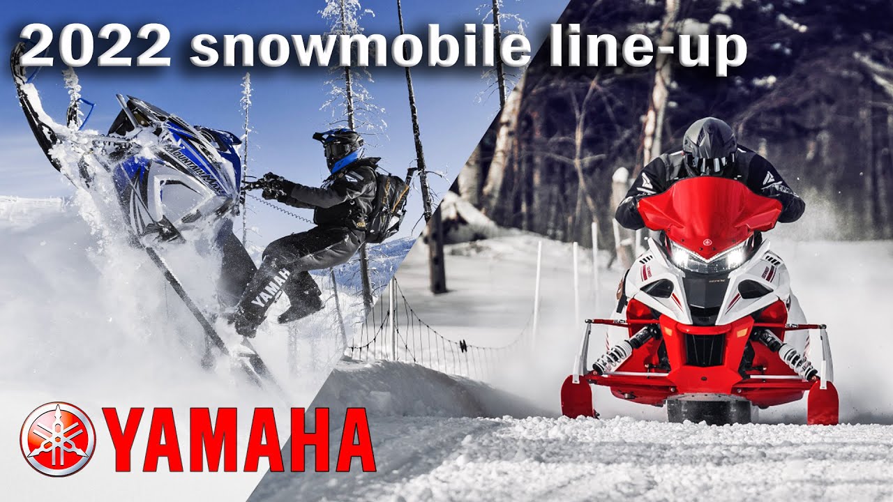Полный модельный ряд снегоходов YAMAHA 2022 года