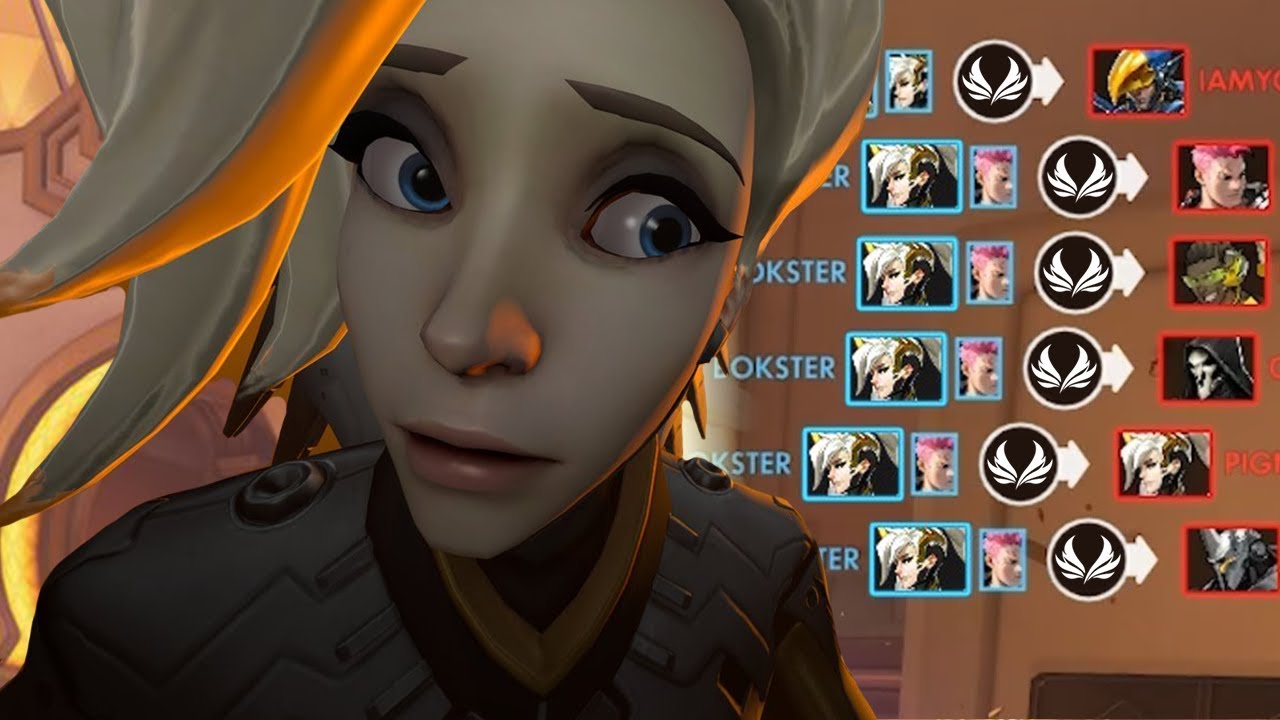 AN ENTIRE TEAM vs 1 healy girl | Overwatch Funny & Epic Moments 457