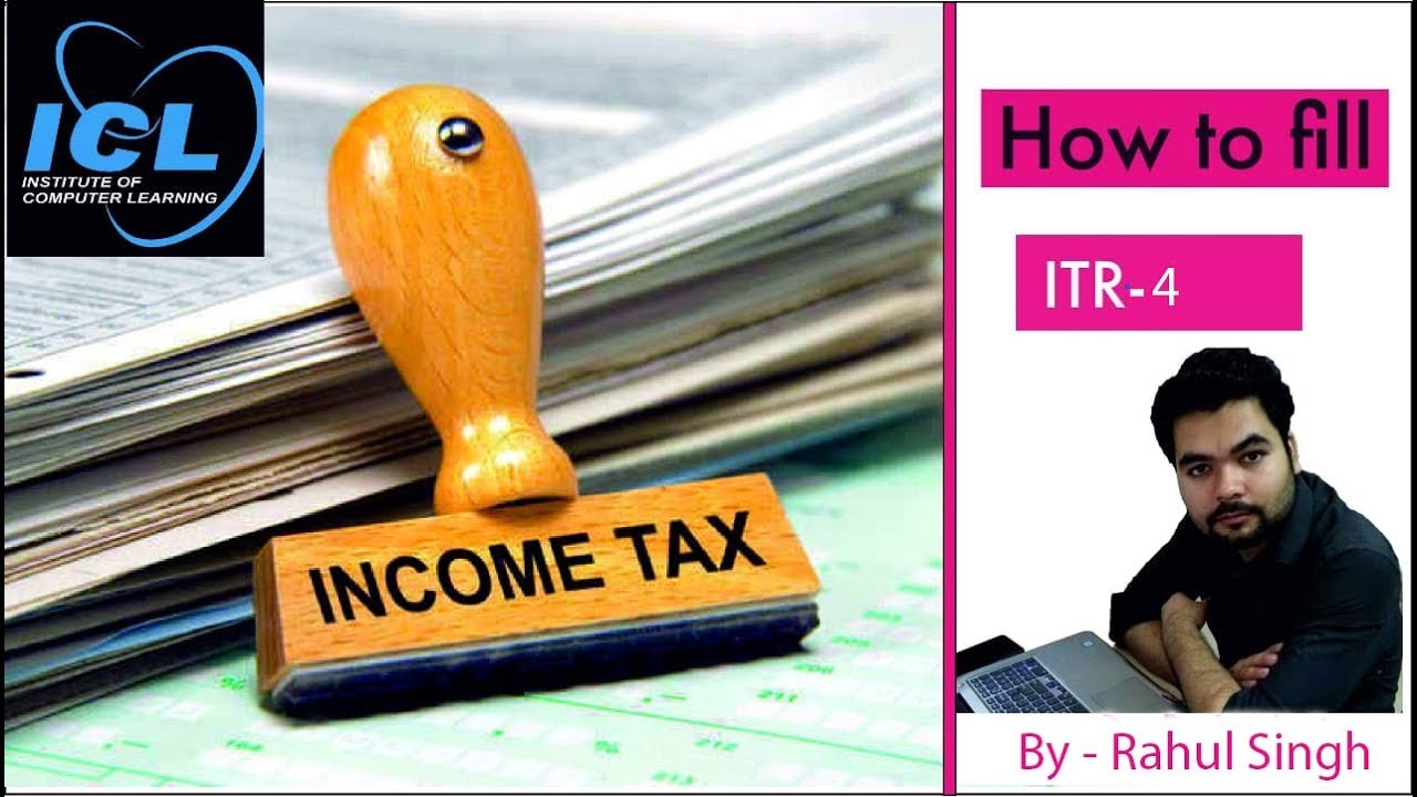 HOW TO FILE INCOME TAX RETURN  ITR 4  (A.Y. 2018-19) ON EXCEL IN HINDI(SMALL BUSINESSMAN)