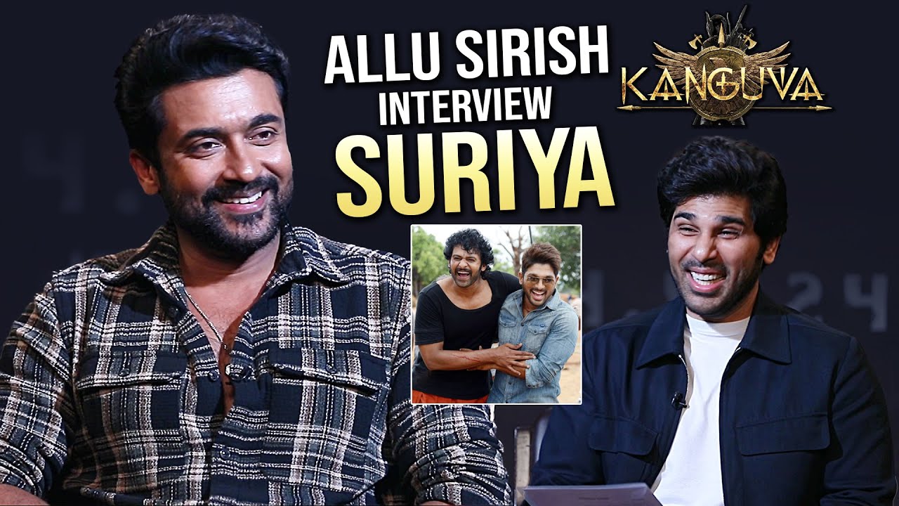 Suriya Diwali Special Interview With Allu Sirish | Kanguva Movie Interview | News Buzz