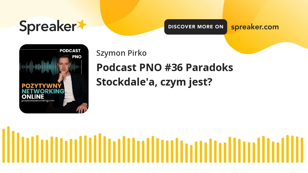 Podcast PNO #36 Paradoks Stockdale'a, czym jest?