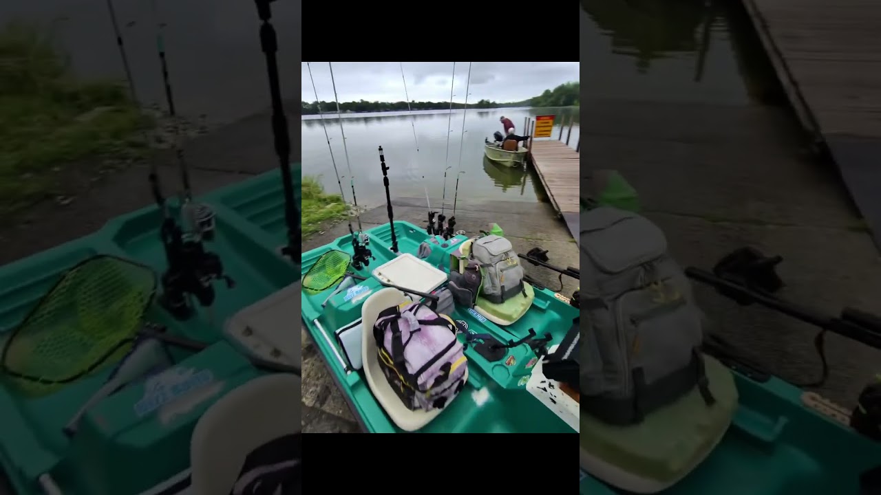 Tik tok viral, my rigged up pedal boat! 