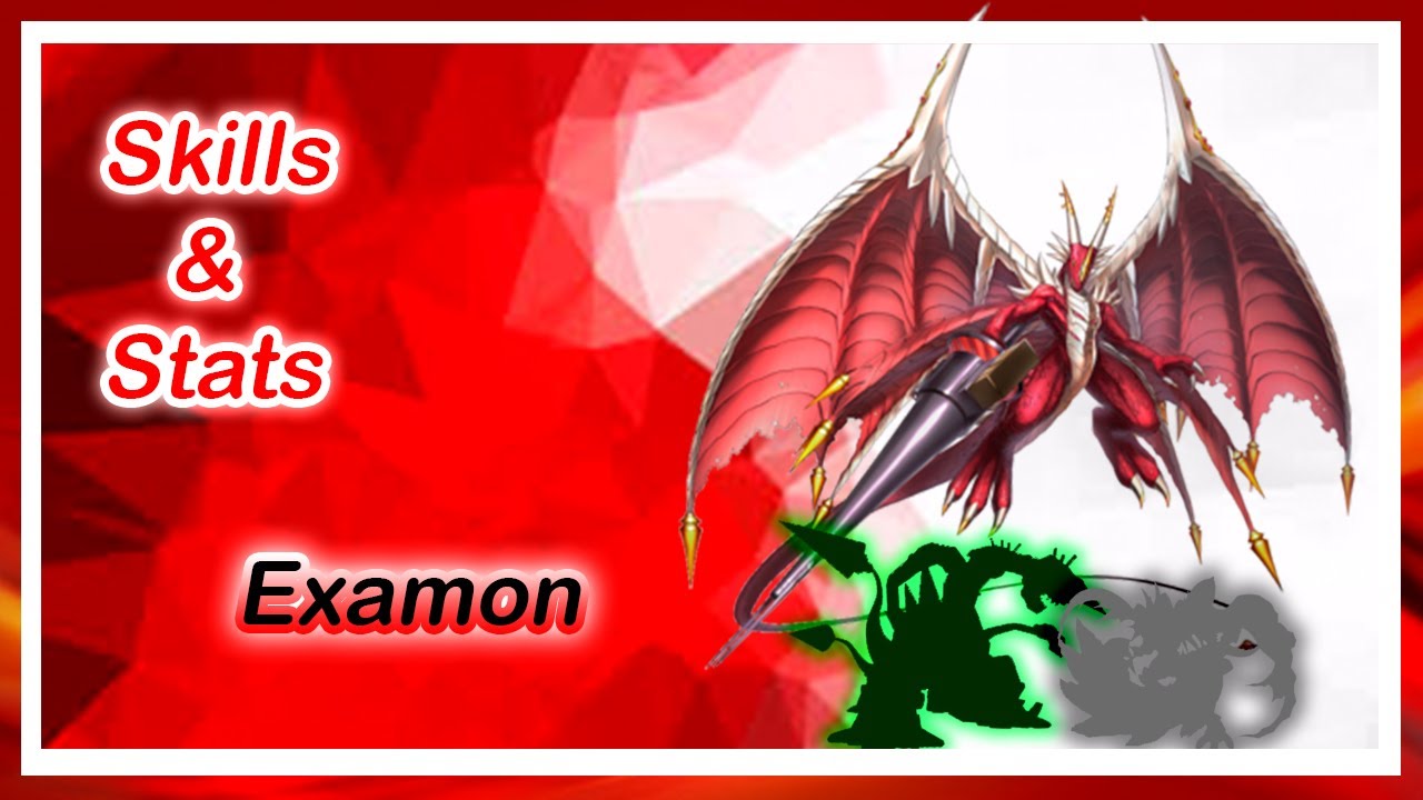Examon [DMO] Skills & Stats