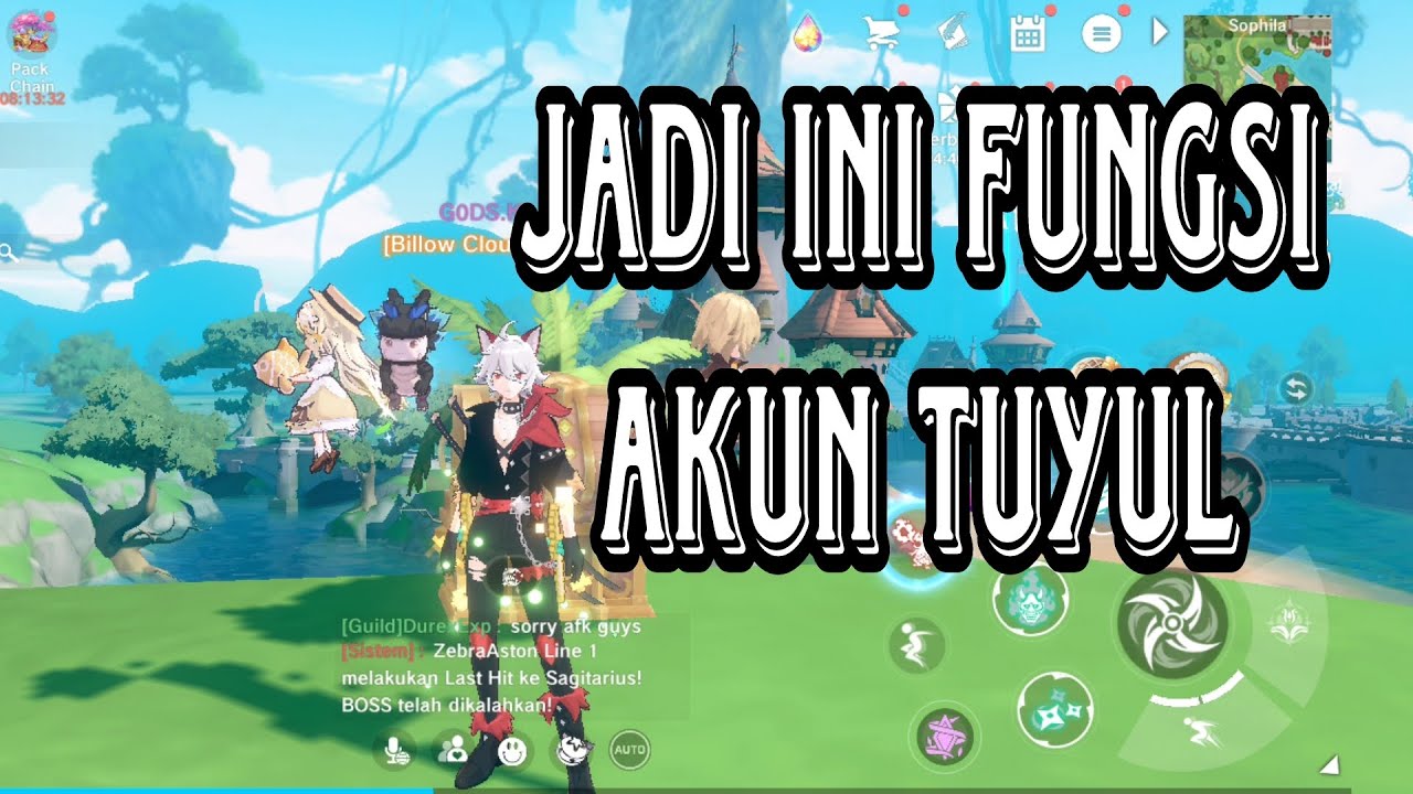 KLARIFIKASI AKUN TUYUL - THE LEGEND OF NEVERLAND