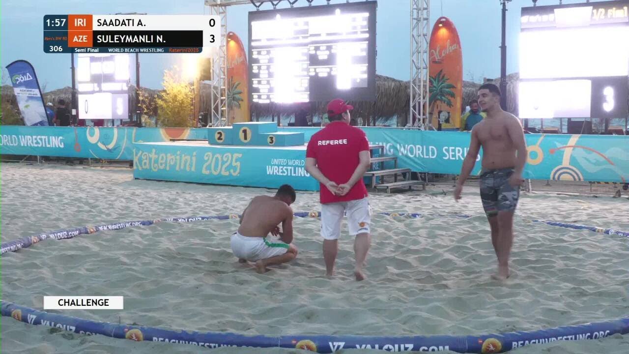 Abolfazl Mahdi SAADATI (IRI) vs. Nihad SULEYMANLI (AZE) • Semi Final • Men's BW 80Kg