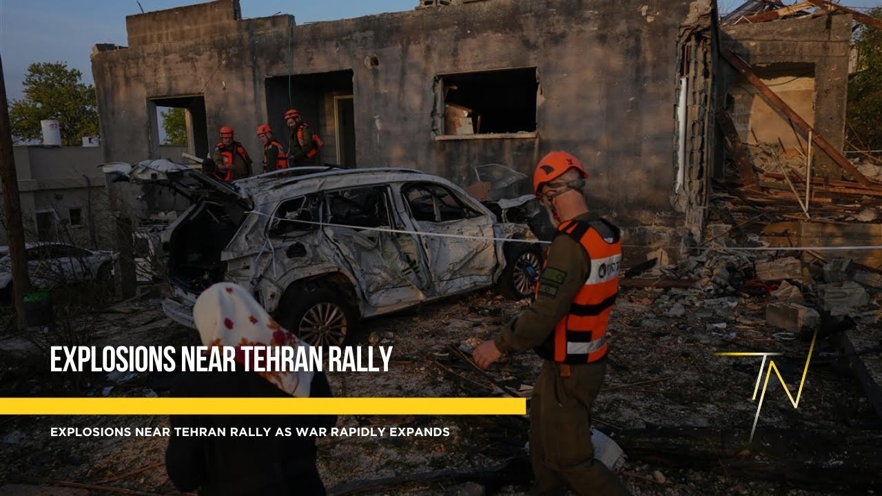 Взрывы возле места массового митинга в Тегеране на фоне стремительного расширения войны.