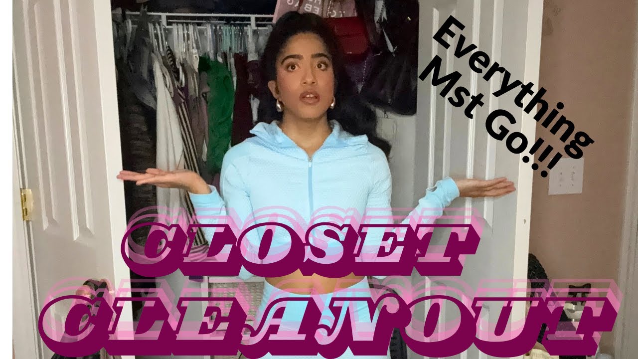 Selling Everything In My Closet…Massive Closet Clean Out | JaylahMarshae 