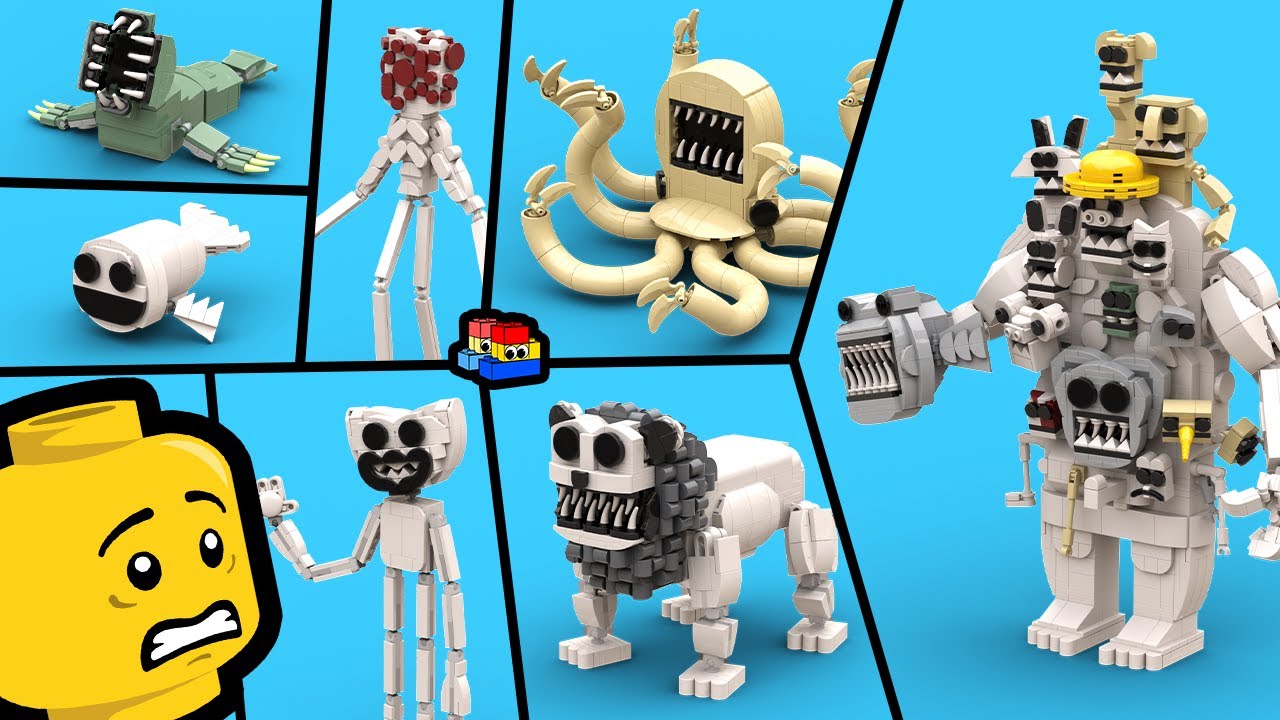 LEGO Zoonomaly: Building Even More NEW Monsters (Mutant Zookeeper, Monster Octopus, Lion, and more)
