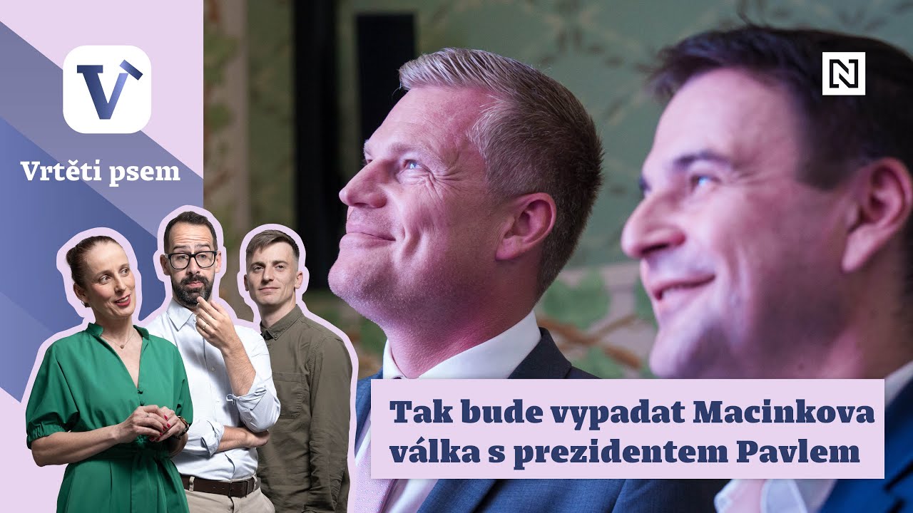 Tak bude vypadat Macinkova válka s prezidentem Pavlem | Vrtěti psem