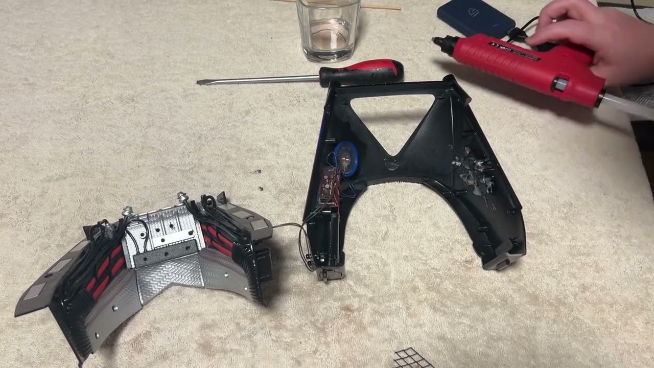 Neck Part Modification Tutorial part 2 - Black Series Vader Helmet