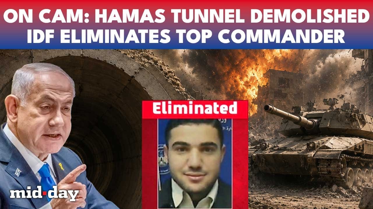 Israel BLOWS UP 1-Km Hamas Tunnel | Security Commander KILLED In Gaza Precision Strike