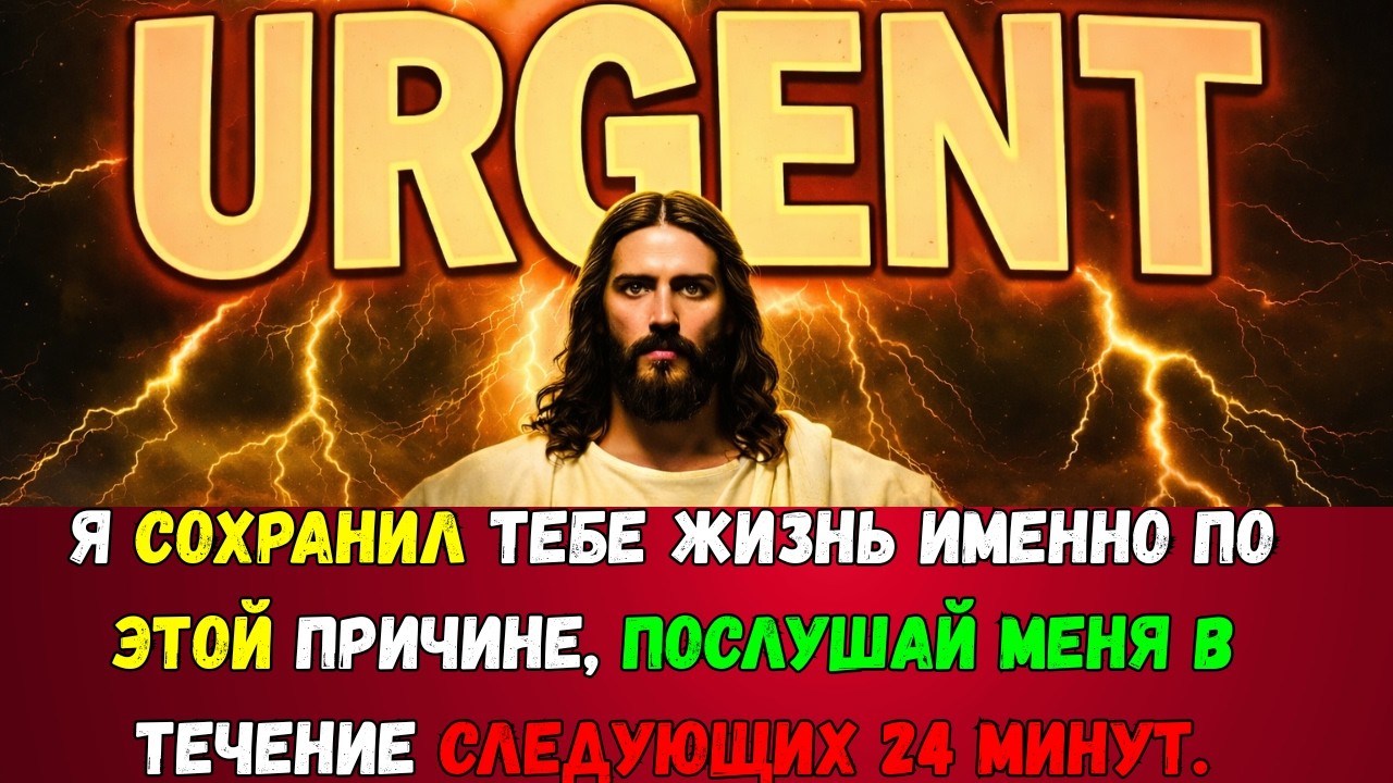 Бог говорит: «Услышьте это в течение следующих 24 минут» | Послание Бога сегодня | Иисус Христос