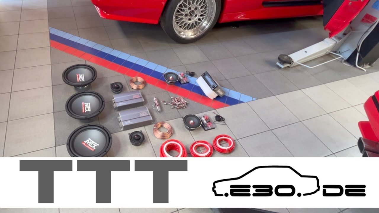 Hifi Stage 2 für E30 Cabrio - Komponentenübersicht