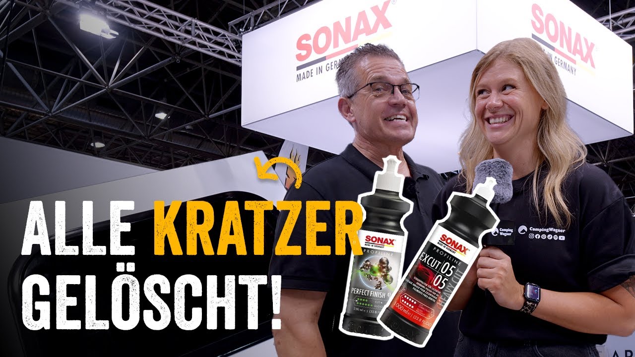 Unglaublich! So bringt SONAX dein Wohnmobil wieder zum Strahlen