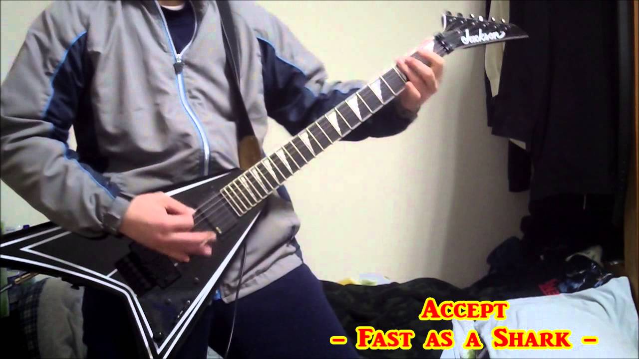 Accept - Fast as a Shark - guitar cover