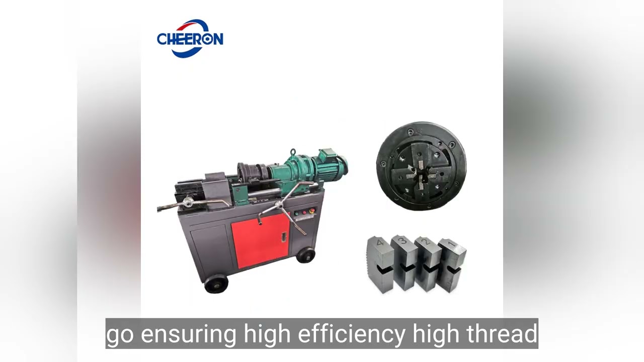 Rebar Threading Machine Video