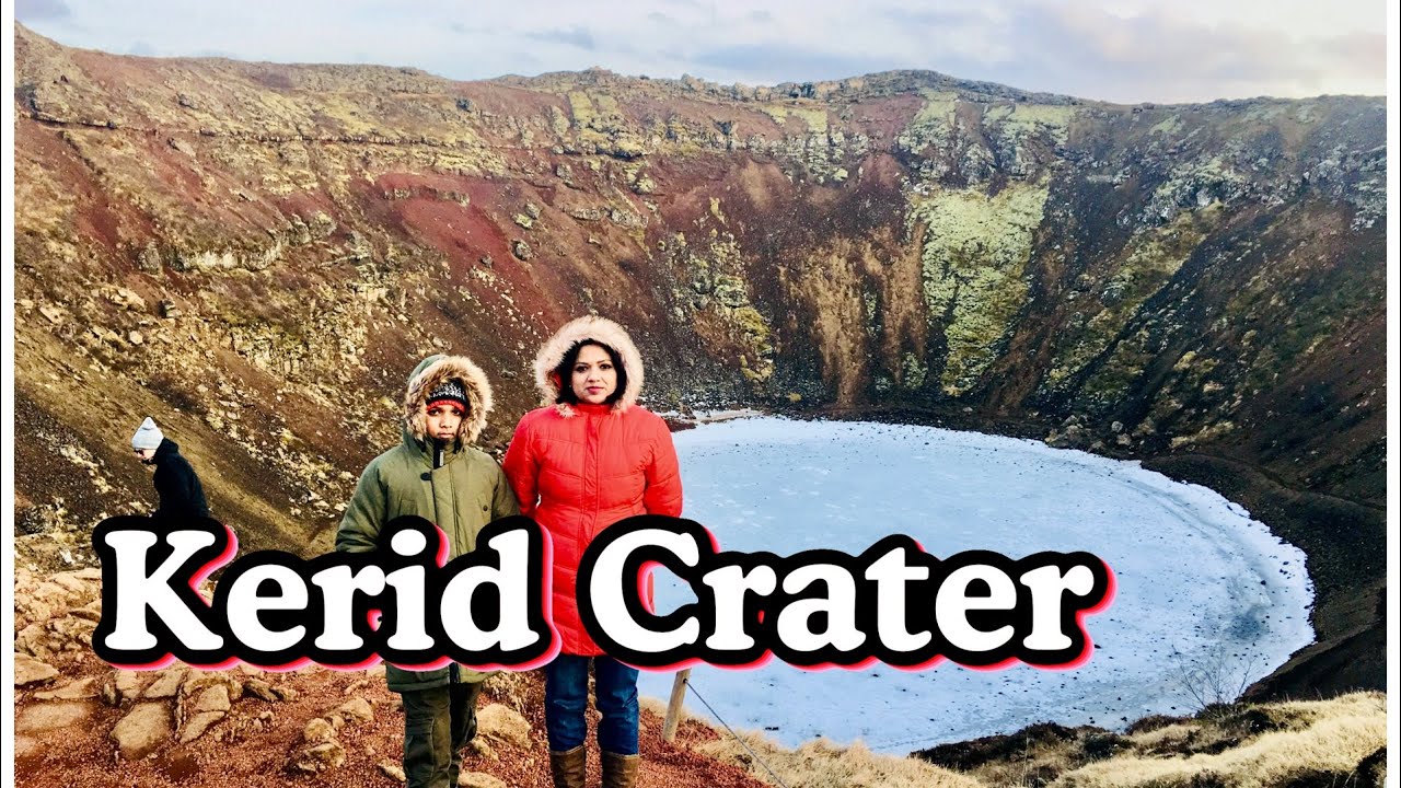 kERID VOLCNIC CRATER IN ICELAND