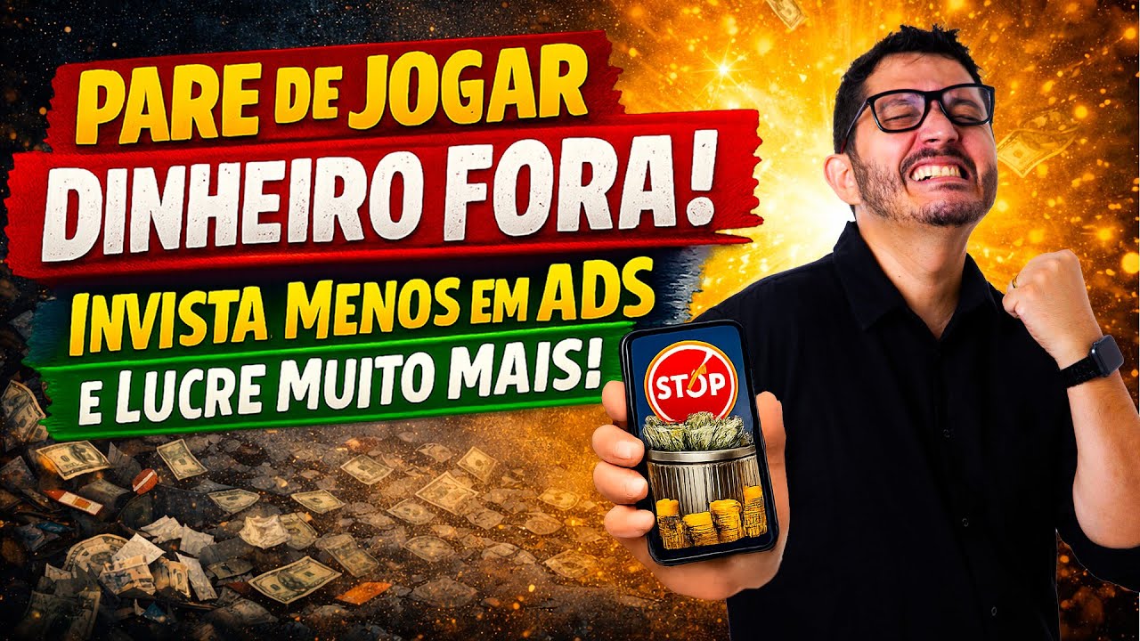 Pare de Jogar Dinheiro Fora: Como Investir Menos em Ads e Lucrar Muito Mais