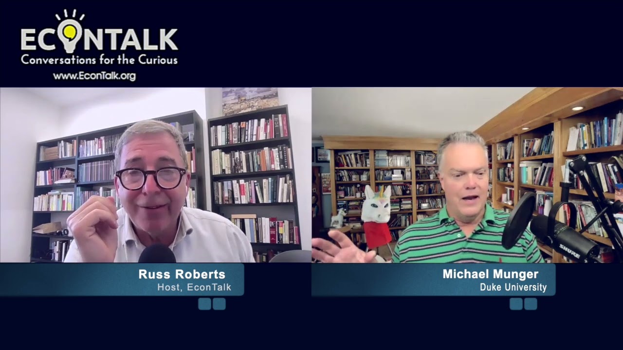 Does Market Failure Justify Government Intervention? (with Michael Munger) 6/17/24