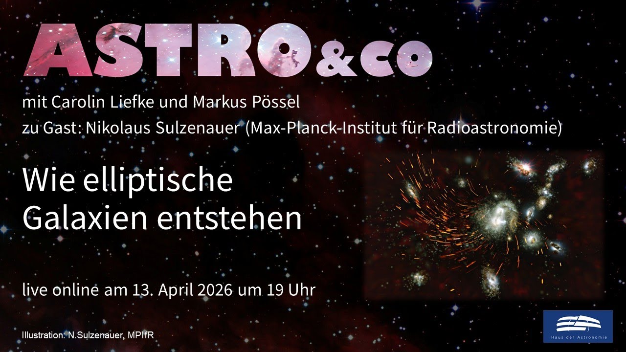 Wie elliptische Galaxien entstehen (Astro & Co)