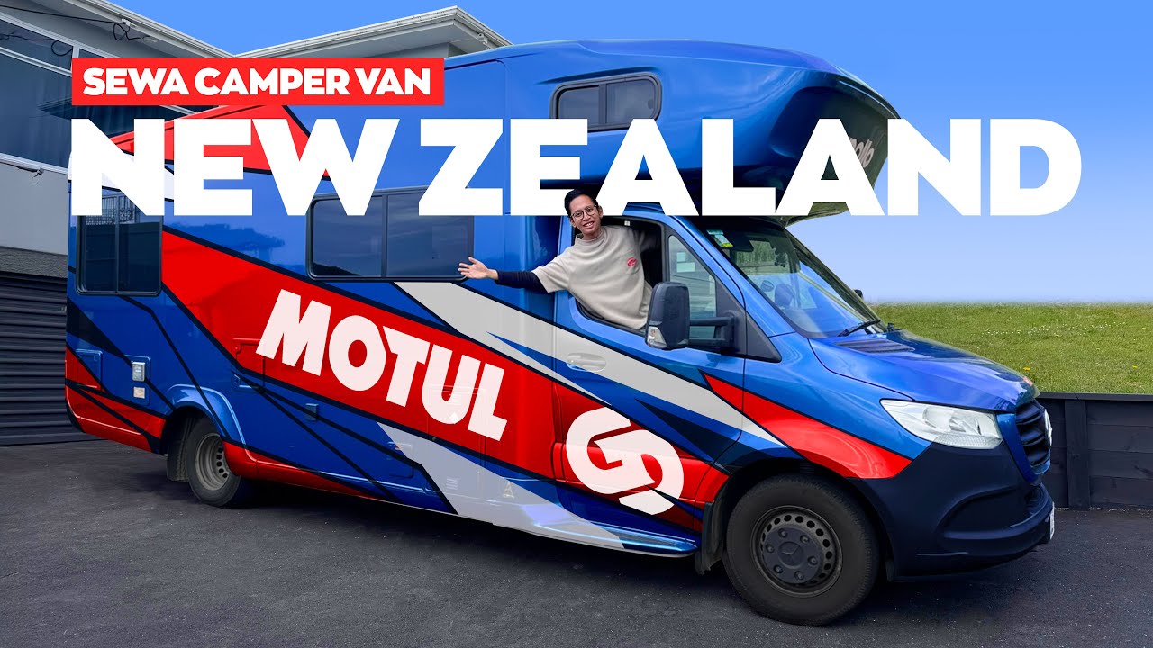 Road Trip 1.300KM di New Zealand Pake Camper Van 🇳🇿