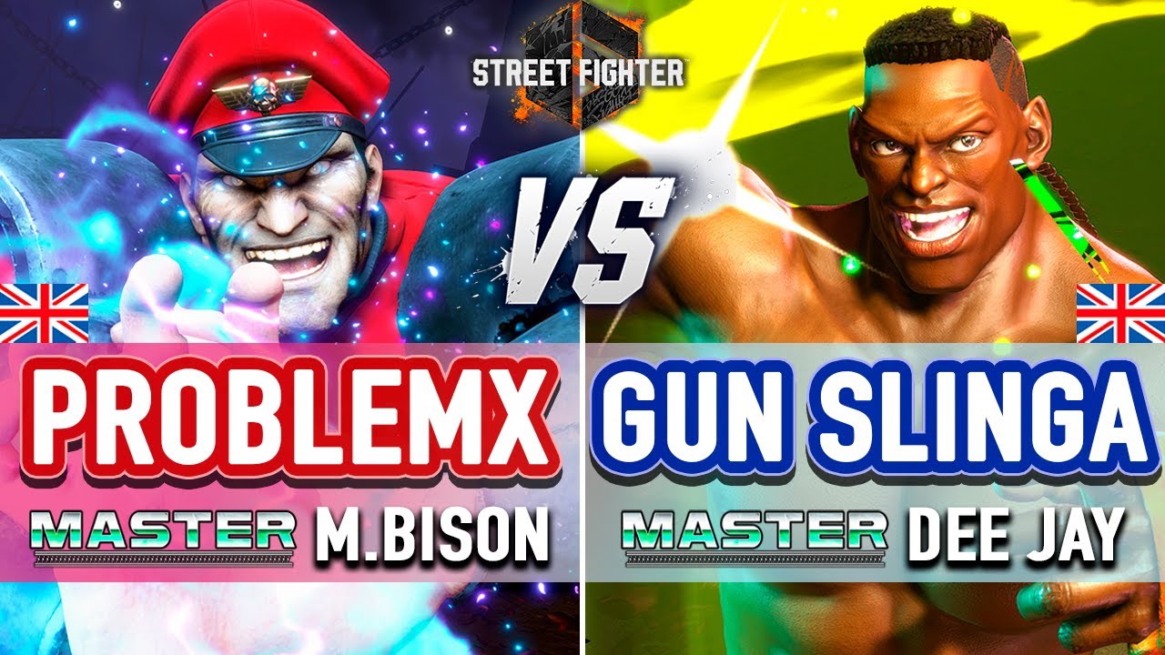 SF6 🔥 ProblemX (M.Bison) vs Gun Slinga (Dee Jay) 🔥 SF6 High Level Gameplay