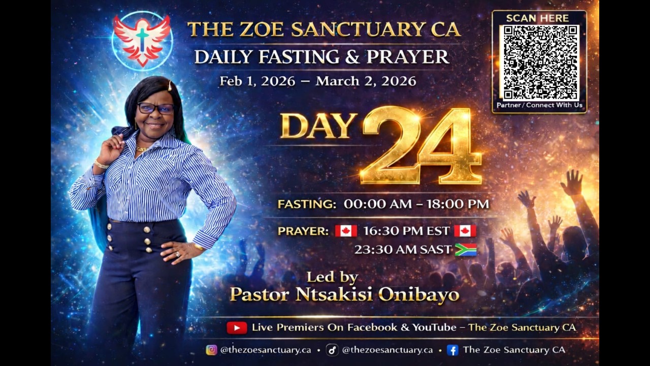 Day 24: Fasting And Prayers | Restitution! | Pastor Ntsakisi Onibayo