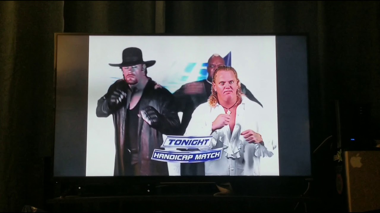 WWE SMACKDOWN 2004 MATCH CARD