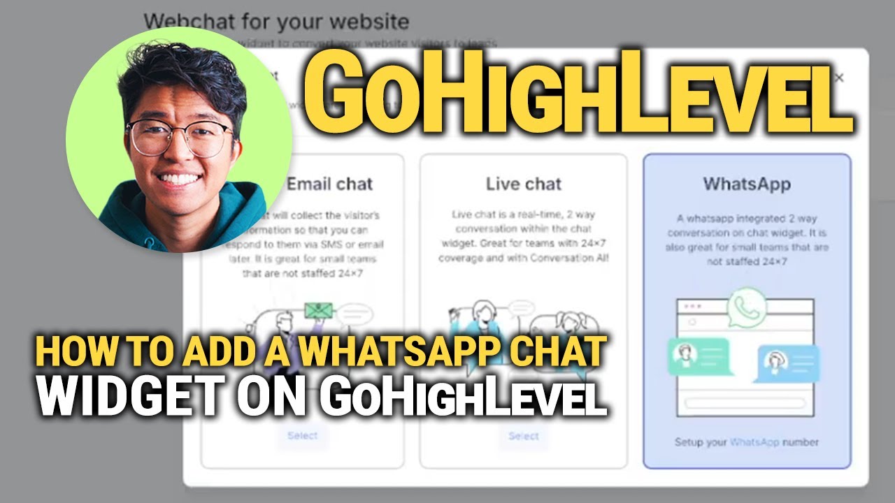 How To Add A WhatsApp Chat Widget In GoHighLevel: Step-by-Step Guide!