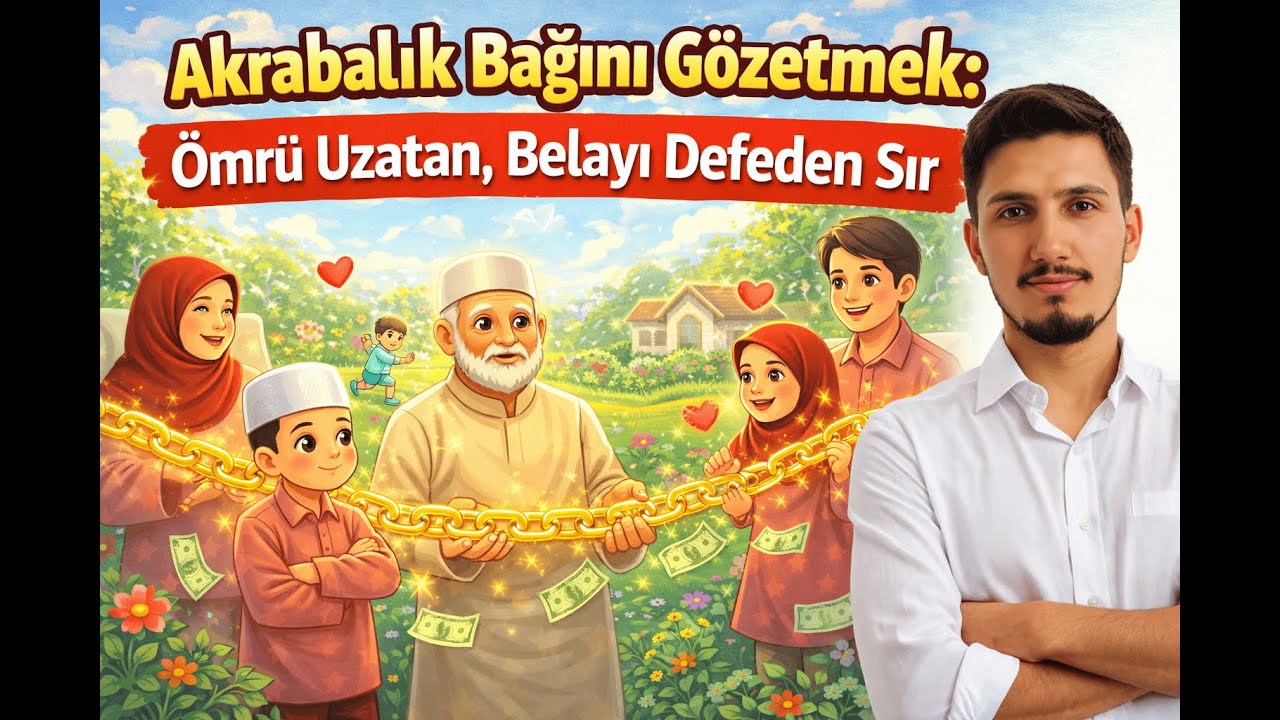 Akrabalık Bağını Gözetmek: Ömrü Uzatan, Belayı Defeden Sır  | El-Edebü'l Müfred 6. Ders